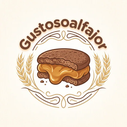 Logotipo Gustoso Alfajor — BC Digital