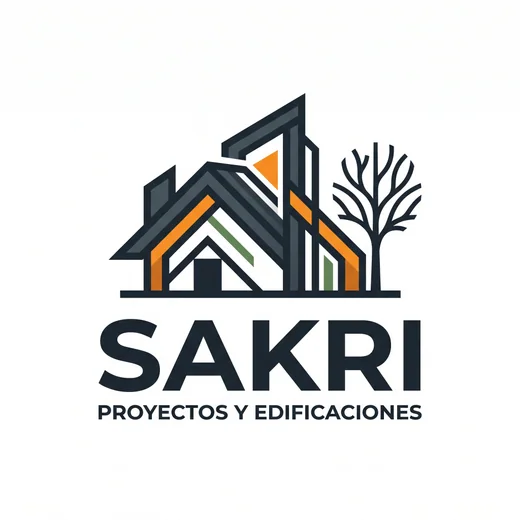 Logotipo SAKRI Proyectos y Edificaciones — BC Digital