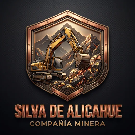 Logotipo de Silva de Alicahue — Compañía Minera — Diseñado por BC Digital