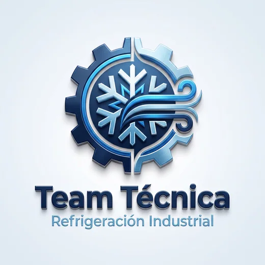 Logotipo Team Técnica — Refrigeración Industrial — BC Digital